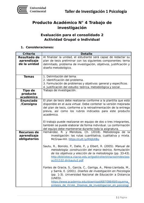 C2 S11 Rubrica PA 3 Producto Académico N 4 Trabajo de