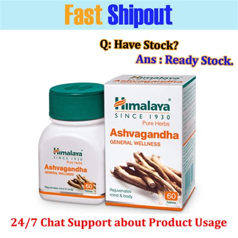 Himalaya Ashwagandha Exp 012026 Indian Ginseng Supplement Shopee