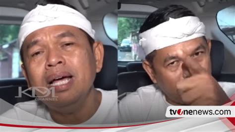 Berlinang Air Mata Dedi Mulyadi Beri Pesan Menohok Kepada Aep Yang