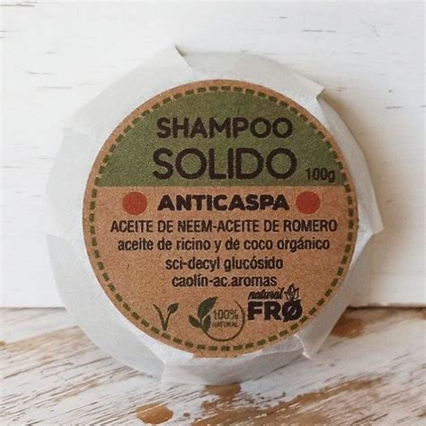 Shampoo Solido Anticaspa X G Naturalfro