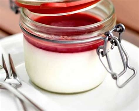 Panna Cotta Au Coulis De Fraises Au Thermomix