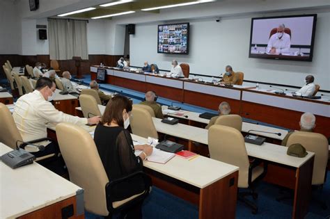 Eval A Consejo De Ministros Marcha De La Tarea Ordenamiento Y Otros