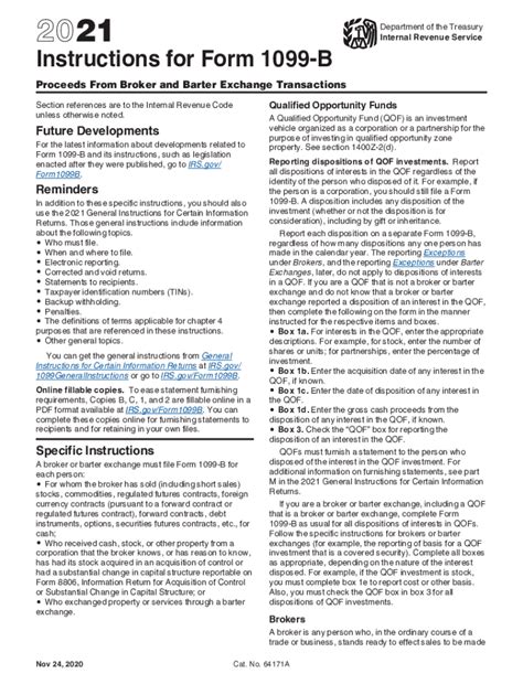 IRS Instruction 1099 B DSA Fill And Sign Printable Template Online