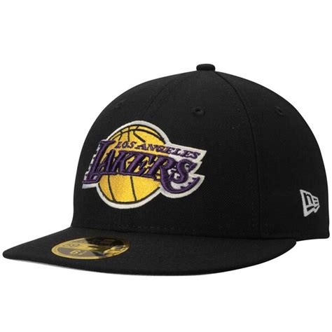 Men's Los Angeles Lakers New Era Black Official Team Color Low Profile ...