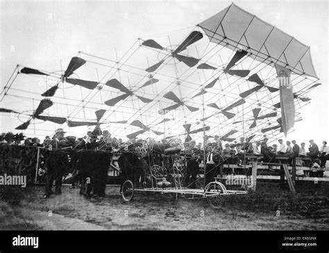 Flying Machine American Kimball Black And White Stock Photos And Images