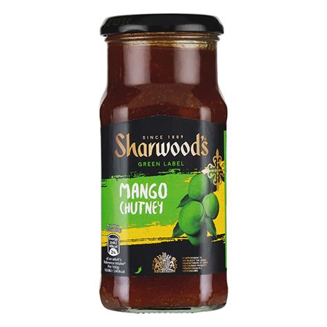 Sharwoods Mango Chutney 530g Feinkost Dittmann