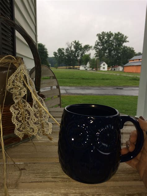 Devotions And Coffee Front Porch Farmhousestyle Farmhouse Style Front