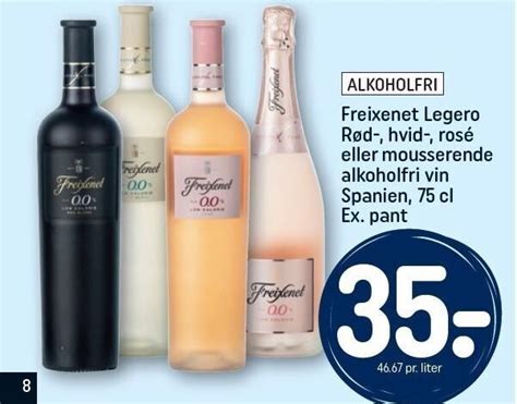 Freixenet Legero R D Hvid Ros Eller Mousserende Alkoholfri Vin