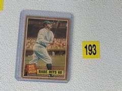 Topps Babe Hits South Auction