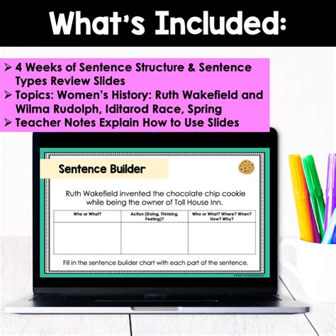 Nonfiction Sentence Structure Daily Tasks For Reading Comprehension And Writing Volume 3