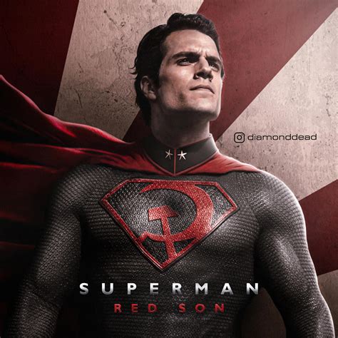 Superman Red Son Starring Henry Cavill By Diamonddead Art On Deviantart