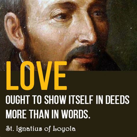 St Ignatius Of Loyola Quote