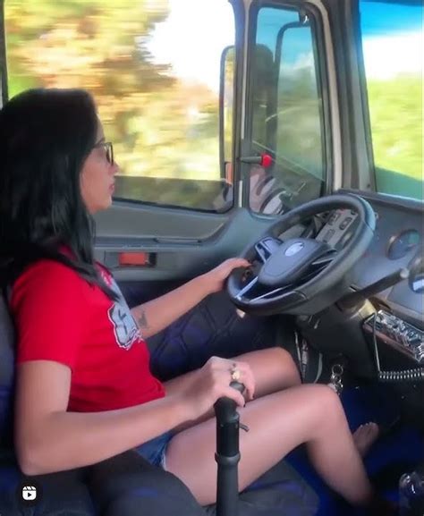 Girl Driving Truck Barefoot Youtube