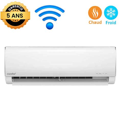 Climatiseur Comfee Chaud Froid Btu On Off Smart Blanc Spacenet