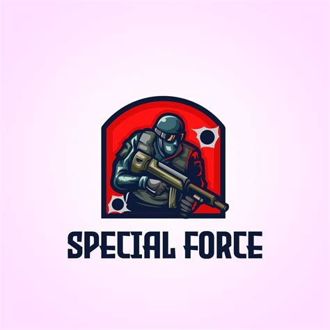 Special force badge logo 2534493 Vector Art at Vecteezy