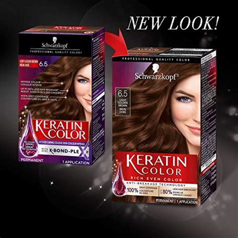 Schwarzkopf Keratin Color Anti Age Hair Color Cream 6 5 Light Golden