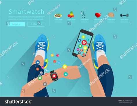 1019 Infographic Smartwatch Wrist Images Stock Photos And Vectors