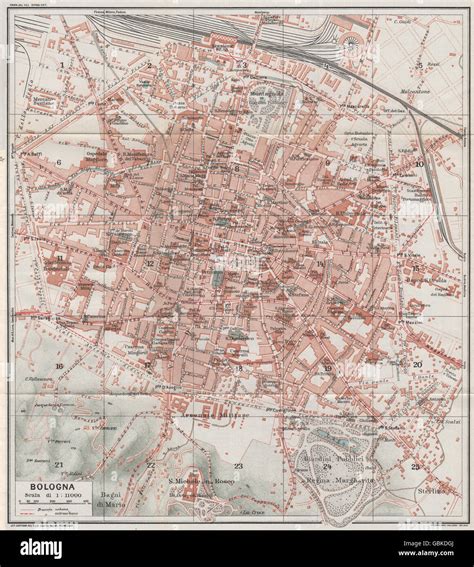 Mapa De Bolonia Fotografías E Imágenes De Alta Resolución Alamy