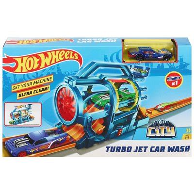 Hot Wheels Turbo Jet Oto Yıkama Oyun Seti D R