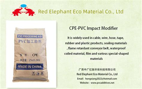 Impact Modifier Chlorinated Polyethylene CPE Manufacturers Factory