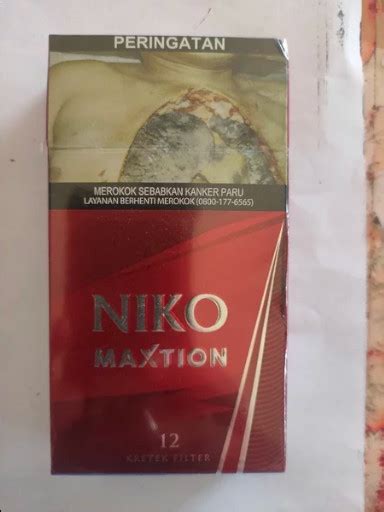 Jual Rokok Niko Nextion Filter Batang Slof Isi Bungkus Cukai