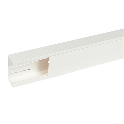 DLP sans halogène 50 x 100mm goulotte 2 mètres PC ABS