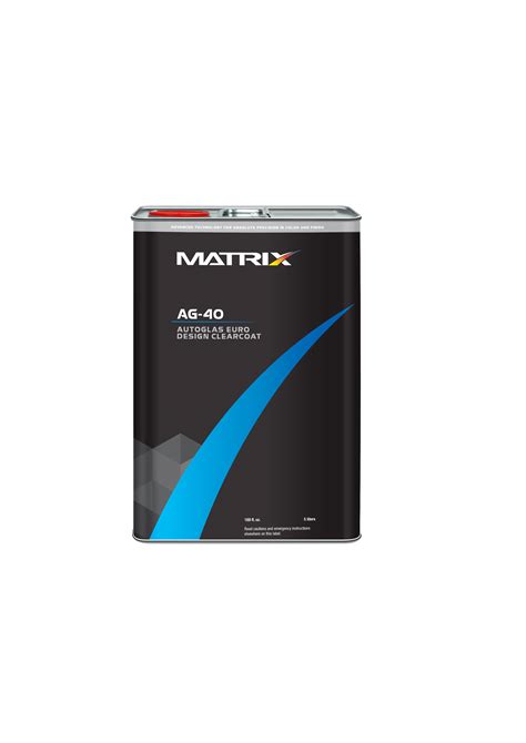 Matrix System AG 40 AUTOGLAS EURO DESIGN CLEARCOAT Complete