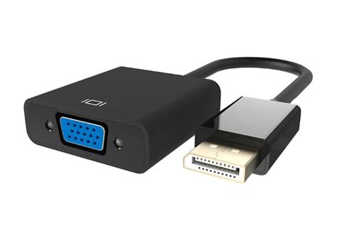 Belkin DisplayPort to VGA Adapter - M/F - 1080P - Black - F2CD032B ...