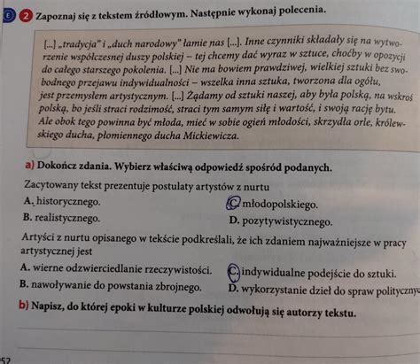 Zadanie W Za Czniku Pls Potrzebuje Na Teraz Daje Naj Podpunkt B