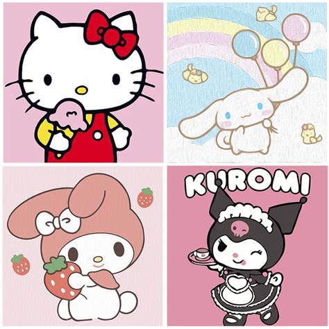 Hello Kitty X Kuromi X My Melody Talk To Puyo By 44 Off