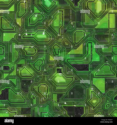 Circuit Board Texture Seamless