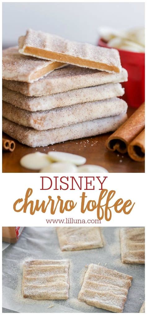 Churro Toffee Recipe Disneyland Copycat Lil Luna Bageopskrifter