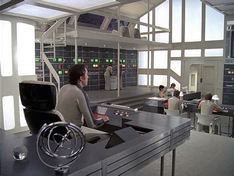 WHAT THE FUTURE LOOKED LIKE — Space 1999 (1975) Moonbase Alpha Control Room