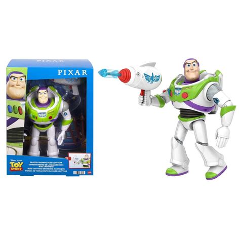 Boneco Articulado Buzz Lightyear Pistola De Treinamento E Alvo