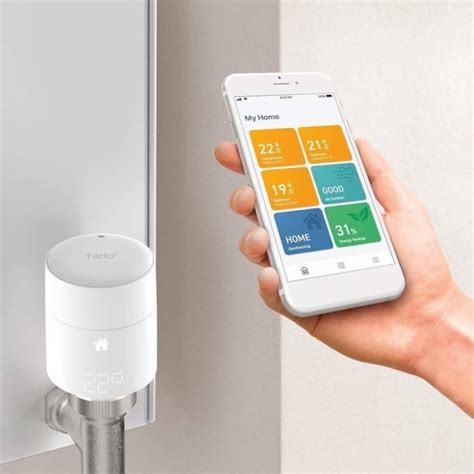 Tado Smart Wireless Radiator Thermostat Quattro Pack Vertical