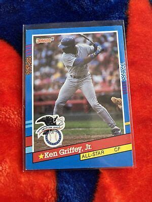 Donruss Ken Griffey Jr American League Error Card Inc No Dot