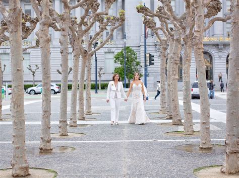 Same Sex San Francisco City Hall Wedding PS Love