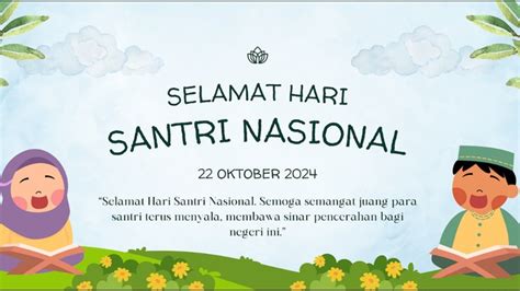 15 Banner Hari Santri Nasional 2024 Yang Keren Bisa Download Gratis