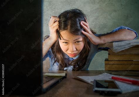 Tired Chinese Student