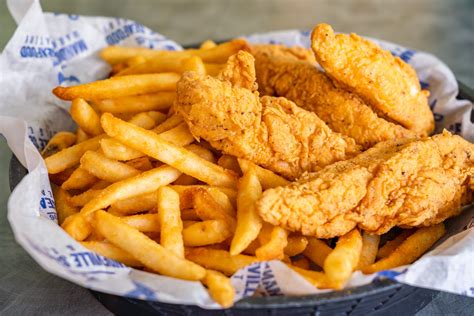 Chicken Tender Basket Wit Fries Timeless Favorites Food Truck The