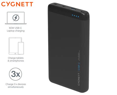 Cygnett Chargeup Pro Mah Usb C Power Bank Catch Au