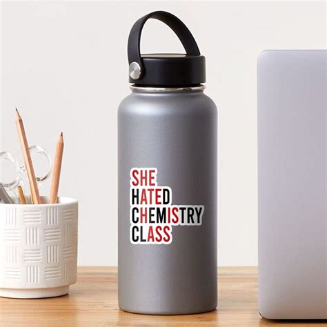 She Hated Chemistry Class She Ate His Ass Sticker For Sale By Addylolanden Redbubble