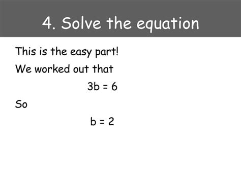 Simultaneous Equations Ppt