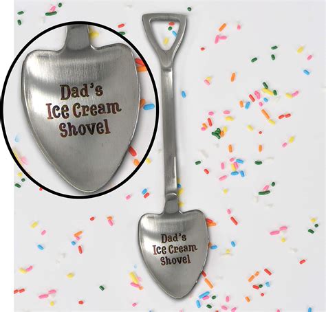 Ts For Dad Dads Ice Cream Engraved Spoon Dads Ice