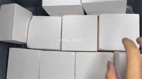 10 Blocks Of Fresh Gym Chalk Satisfying ASMR Sleep Aid OddlyASMR I