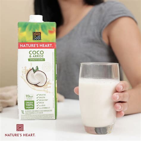 Bebida Vegetal De Coco E Arroz Sem AdiÇÃo De AÇÚcares 1l Natures