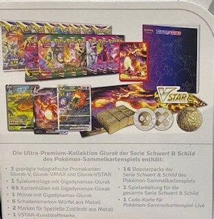 Pokemon GLURAK ULTRA PREMIUM COLLECTION DE Promo Rischette