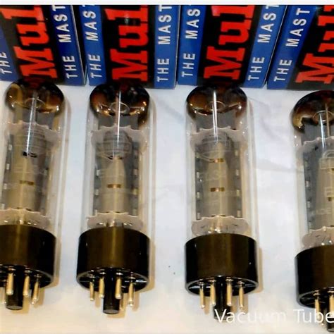 Tubes El34 Mullard Matched Quads 2022 Reverb