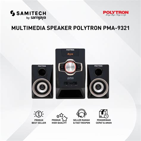 Jual Speaker Polytron Pma B Bluetooth Speaker Multimedia Karaoke