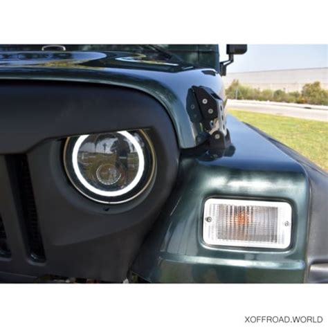 Frontgrill Blende Schwarz Falcon Serie Jeep Wrangler Tj Xogo X